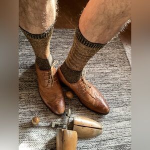 ALDO brown leather oxfords